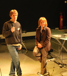 Sandra Vigier et Edouard Bataille